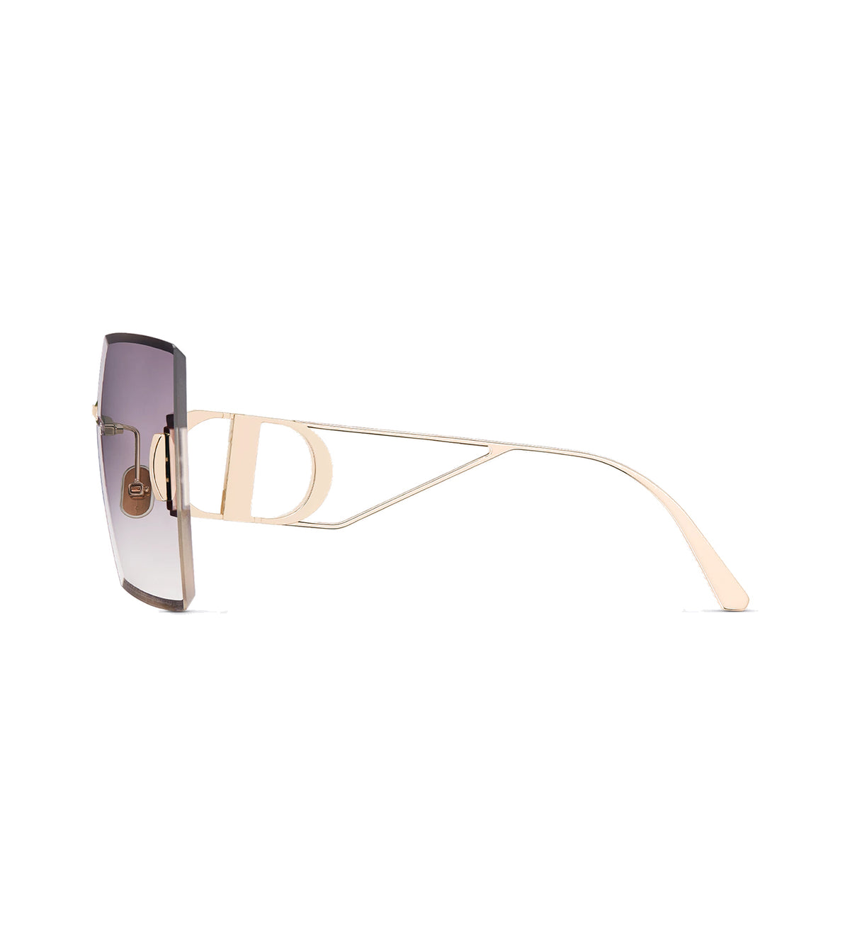 Dior CD40101U 64 D0G2 Women's Purple & Pink Gradient Square Sunglasses alternate view