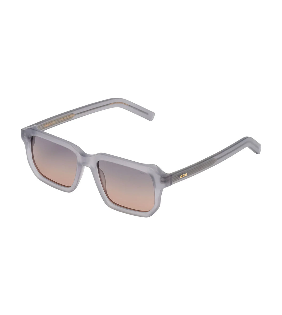 Komono Unisex Brown Gradient Rectangular Sunglasses - KOM-S20326