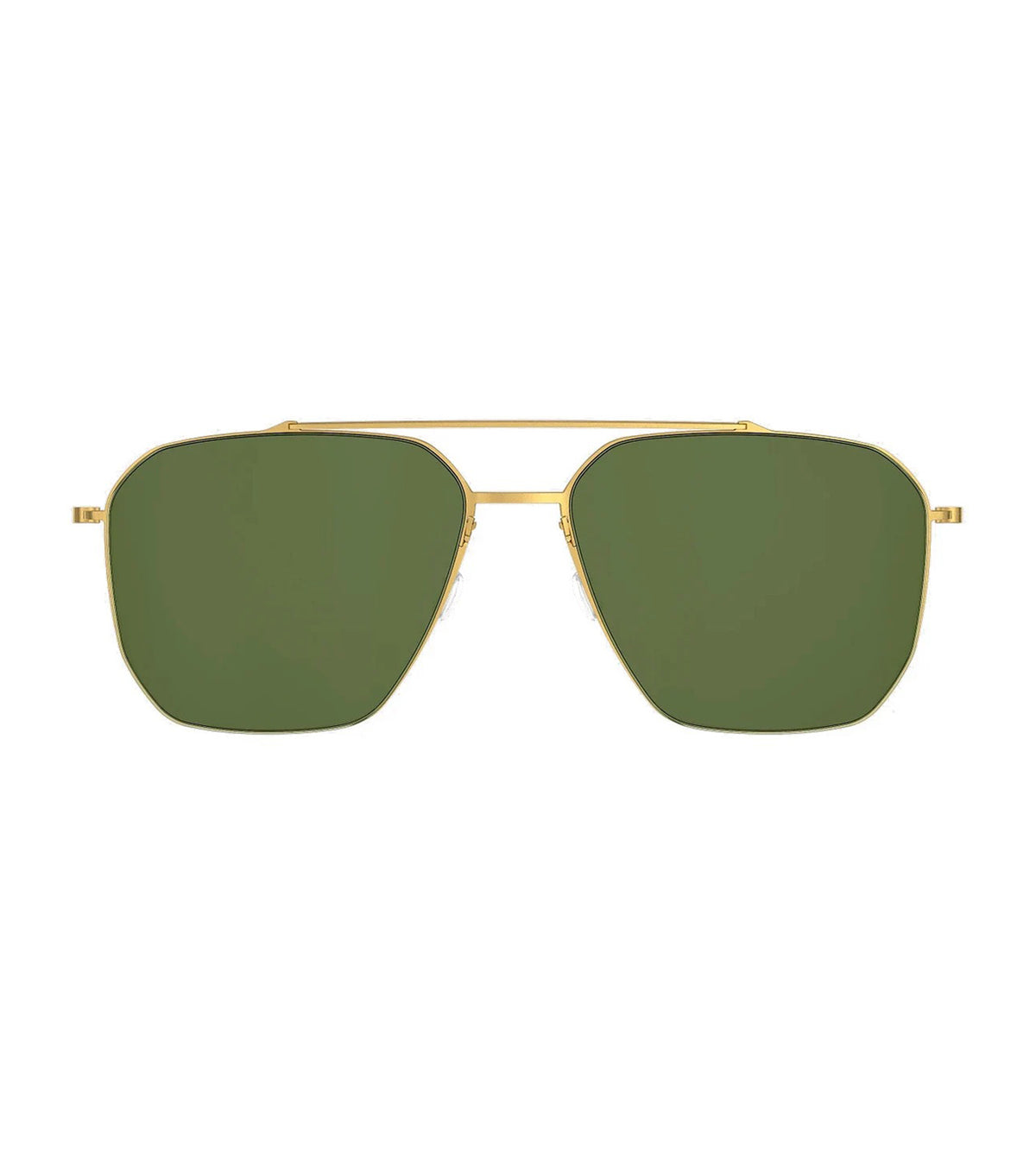 Lindberg L-S TT 8804 GT-GT-SL85 Green Aviator Sunglasses