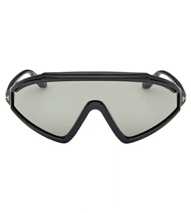 Tom Ford Men's Grey Shield Sunglasses-zoom-1