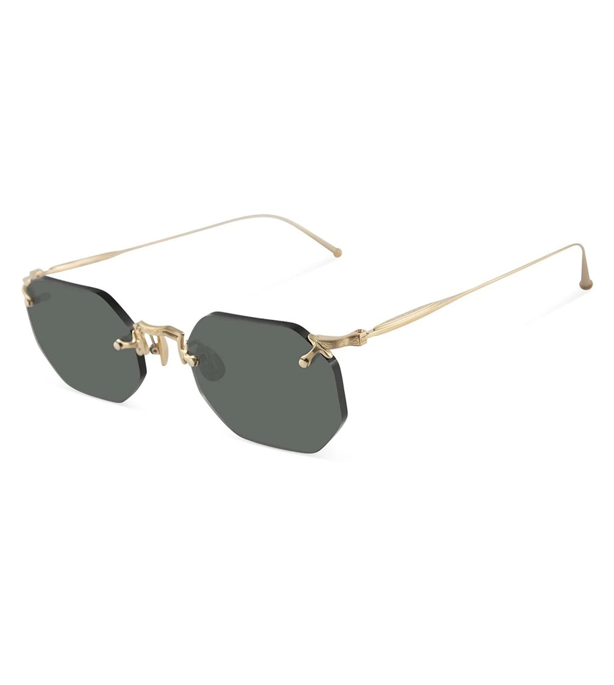 Matsuda M5012.SG.BG.49 Unisex Grey Rectangle Sunglasses alternate view