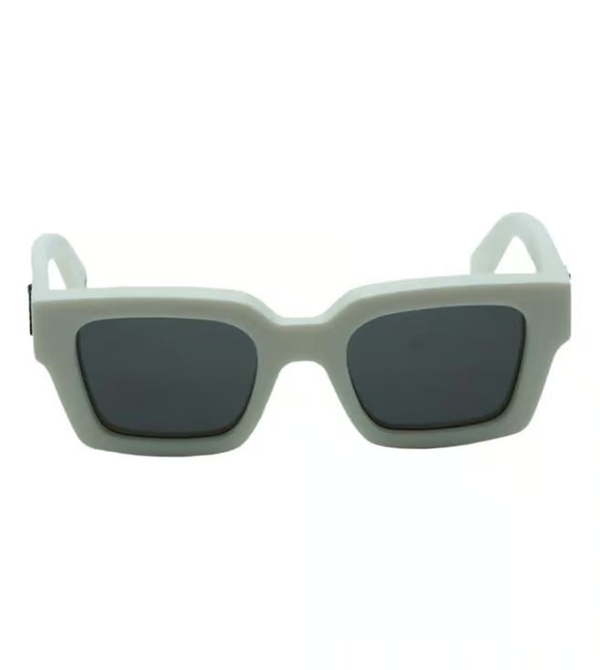 Off White Unisex Grey Square Sunglasses OERI008C9940107 M