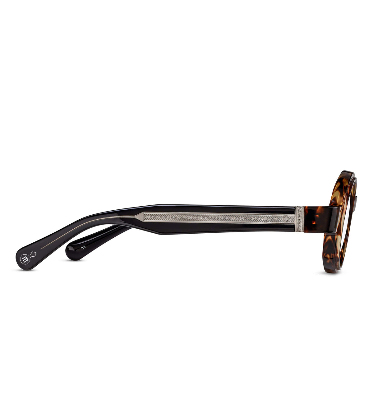 Matsuda M1041.RX.TOT.45 Unisex Tokyo Tortoise Round Optical Frames alternate view