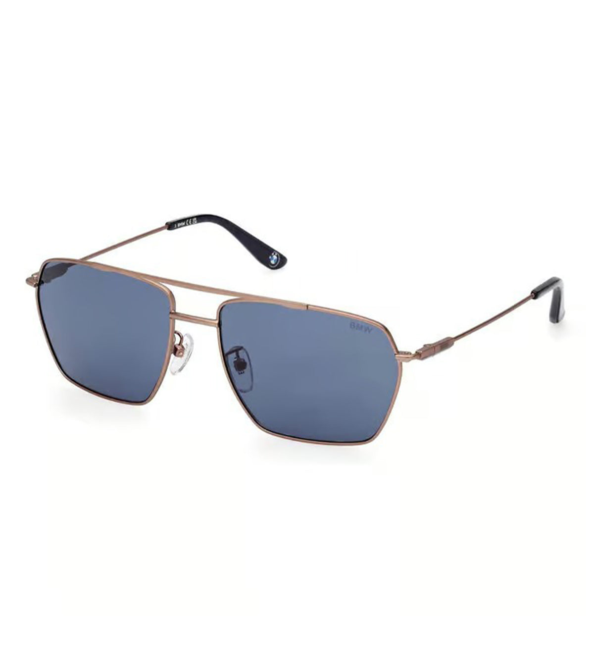 BMW Men's Blue Aviator Sunglasses - BW0044-H 35V