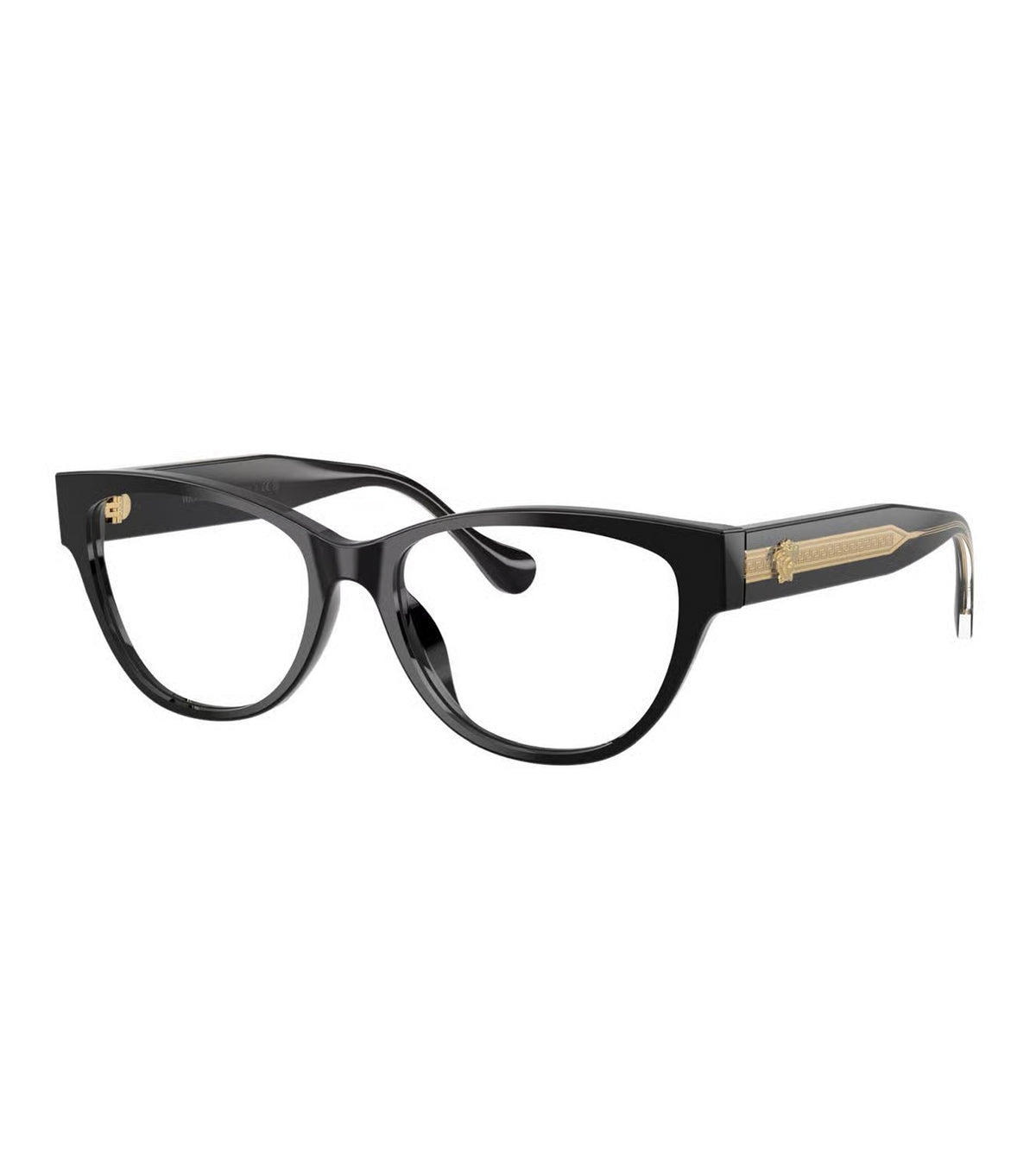 Versace Women's Black Cat Eye Optical Frames - 0VE3389UGB154