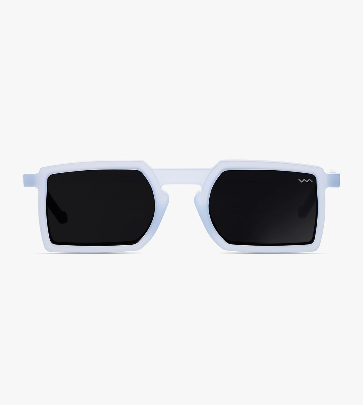 Vava WL0063AHM.140.51 Unisex Black Rectangle Sunglasses
