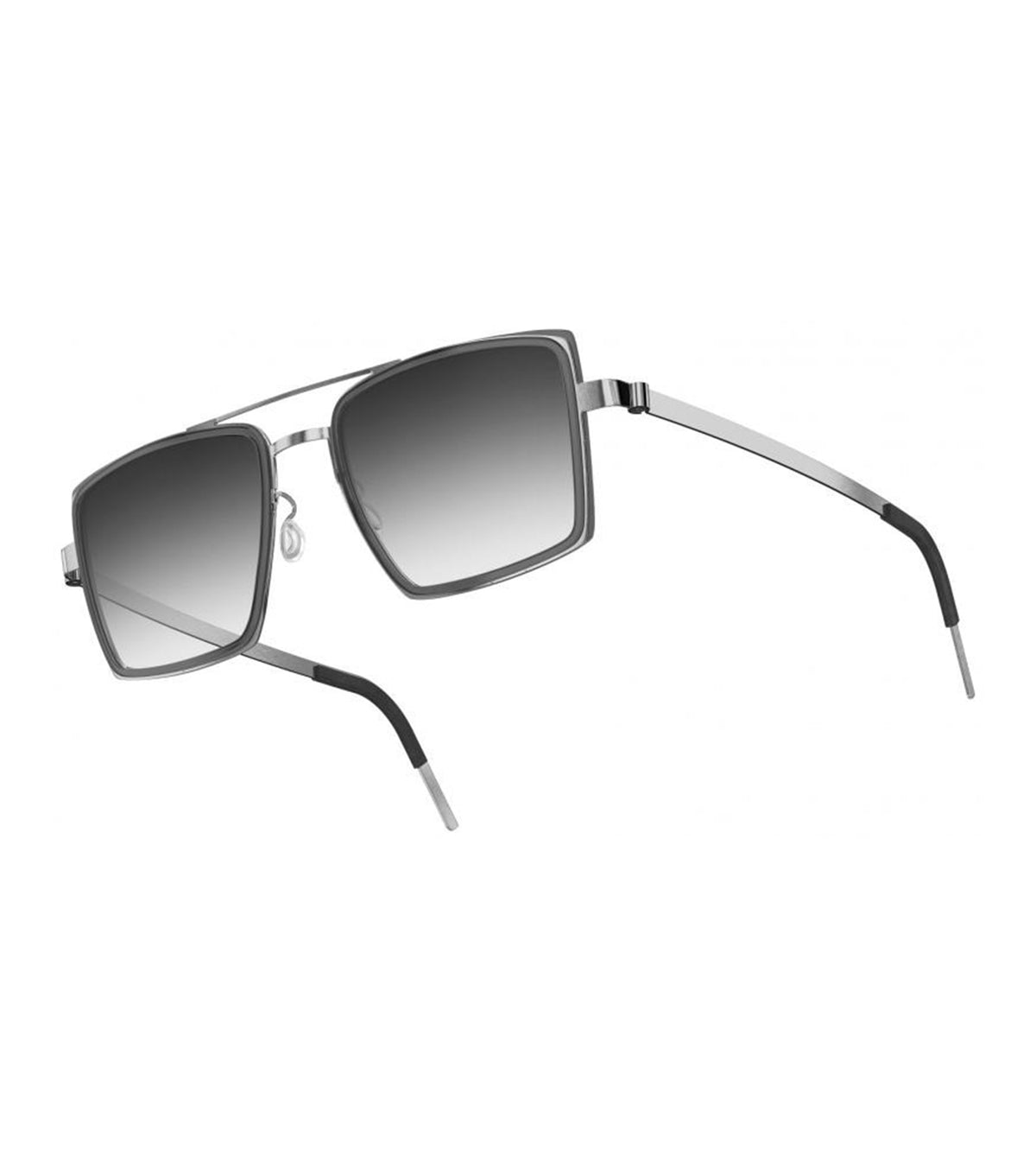 Lindberg L-S 8418 P10-K199-87-SL87 Grey Aviator Sunglasses