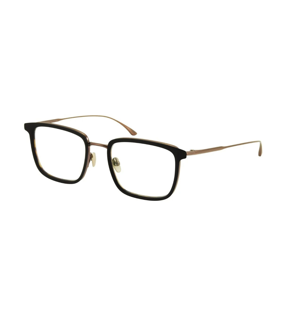 Masunaga EMPIRE I 19 BLACK 52 Unisex Black Square Optical Frames