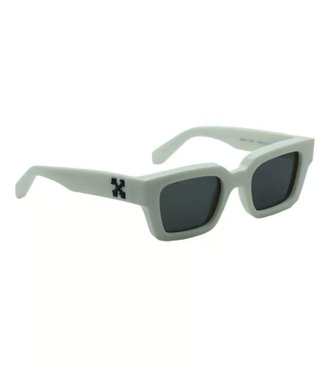 Off White Unisex Grey Square Sunglasses OERI008C9940107 M