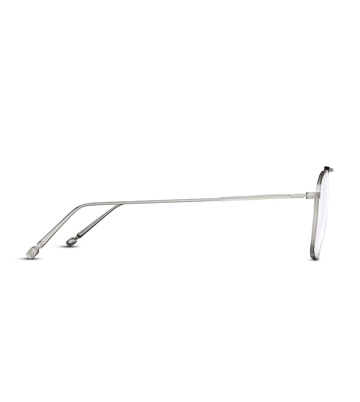 Matsuda M3129.RX.PW.51 Unisex Palladium White Square Optical Frames alternate view