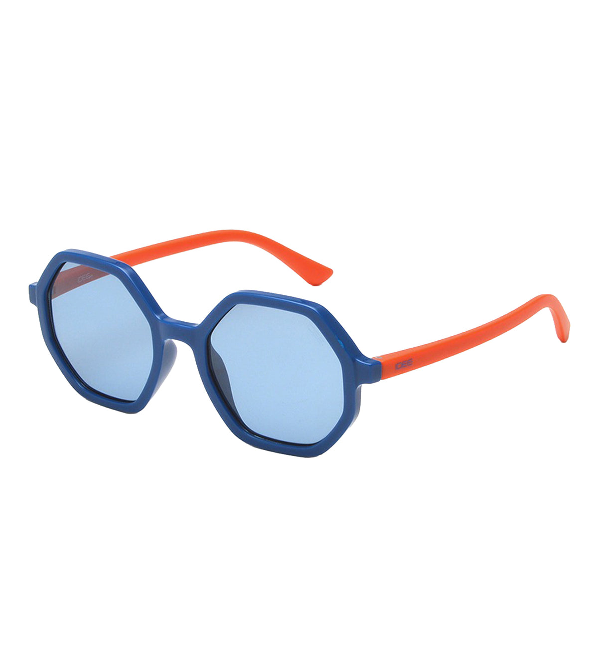 IDEE Young Kids Blue Hexagon Sunglasses - Y618 46 C2