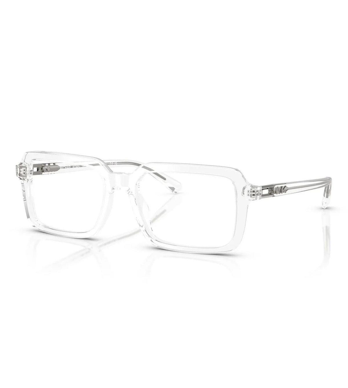 Michael Kors Men's Transparent Rectangular Optical Frames - 0MK4130301555
