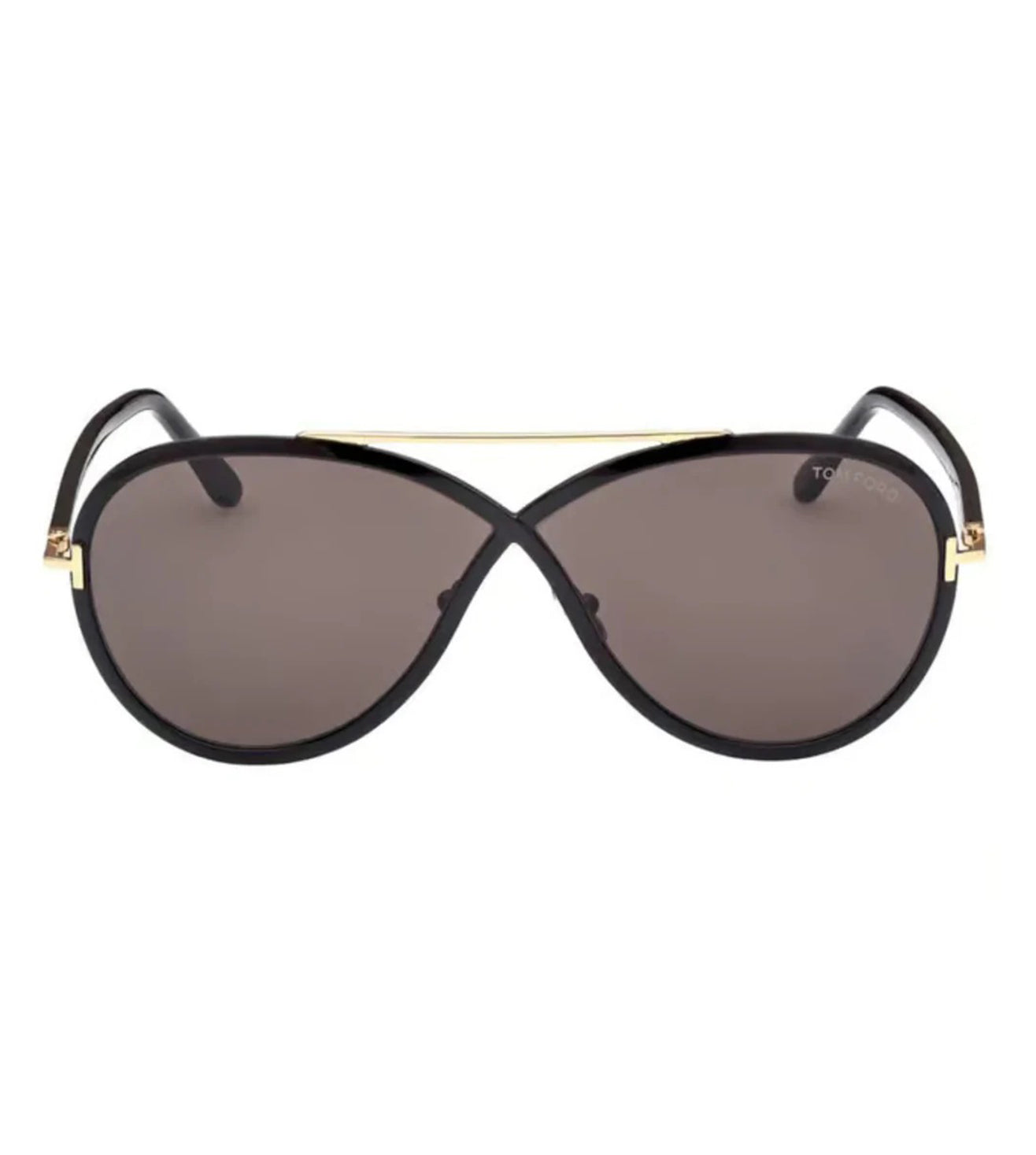 Tom Ford Women's Grey Aviator Sunglasses