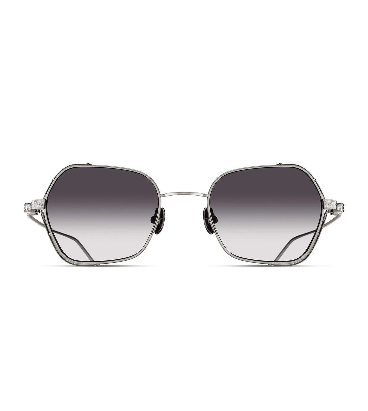 Matsuda M3153.SG.PW.49 Unisex Grey Gradient Square Sunglasses