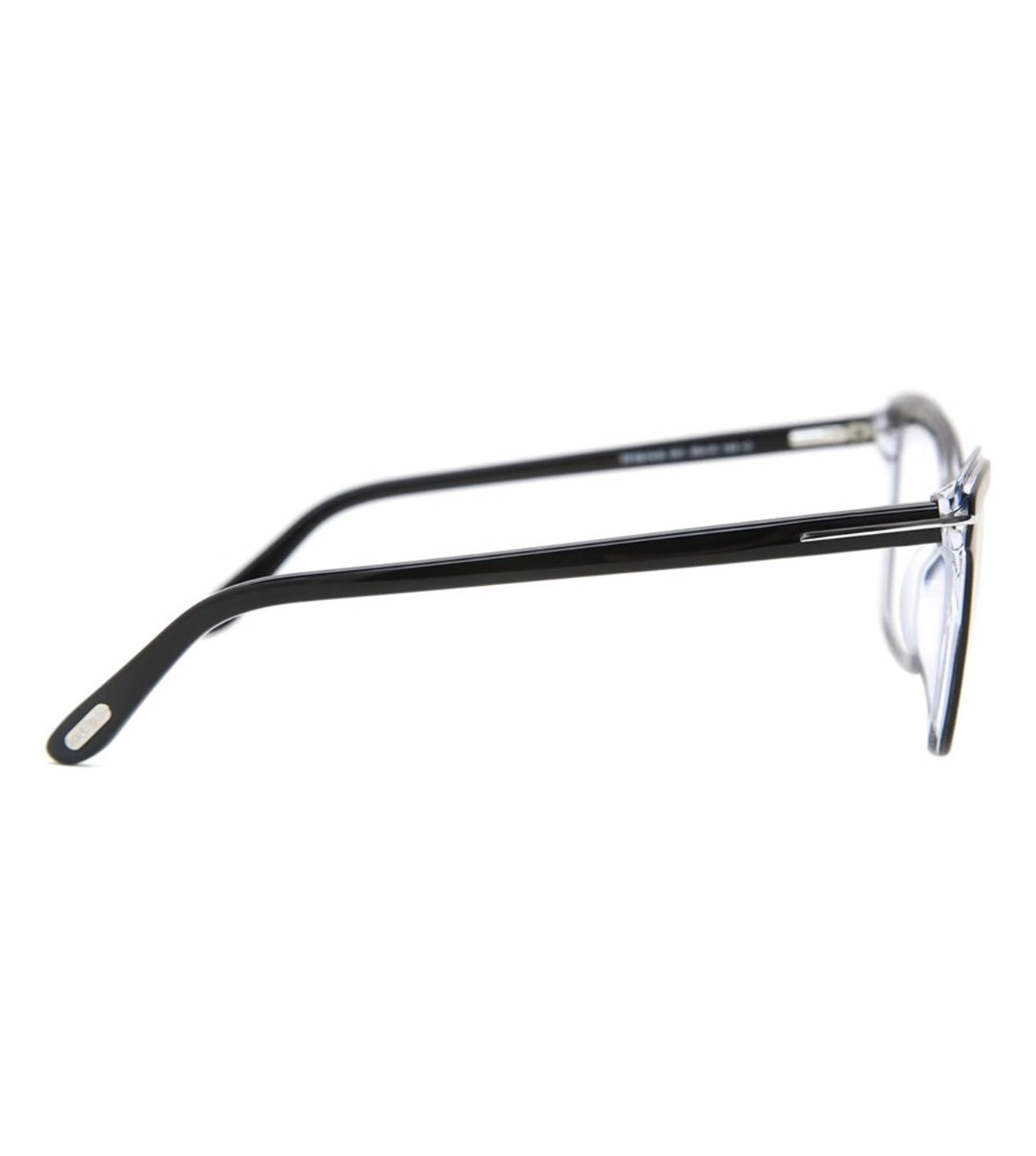 Tom Ford Women's Shiny Black Cat Eye Optical Frames-zoom-3