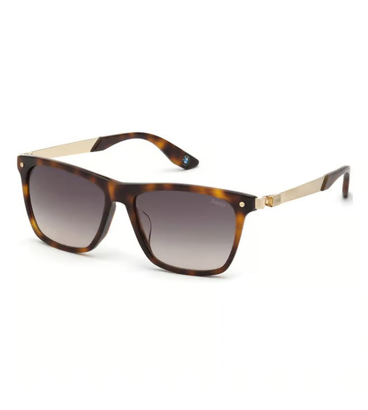 BMW Unisex Grey Square Sunglasses - BW0002-H 53B