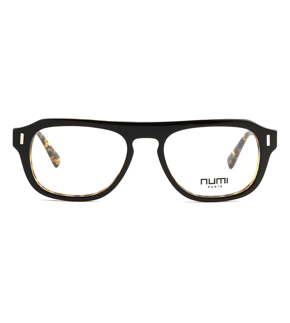 Numi Paris Men's Black Rectangle Optical Frames - NP2403-02-59