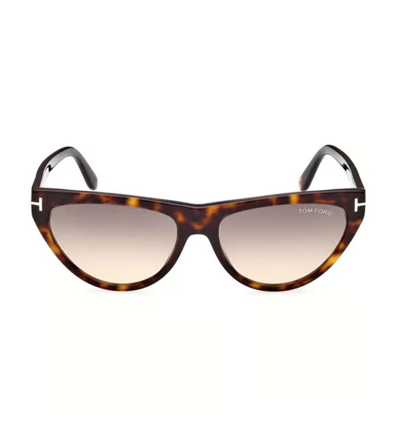 Tom Ford Women's Grey Gradient Cat Eye Sunglasses-1