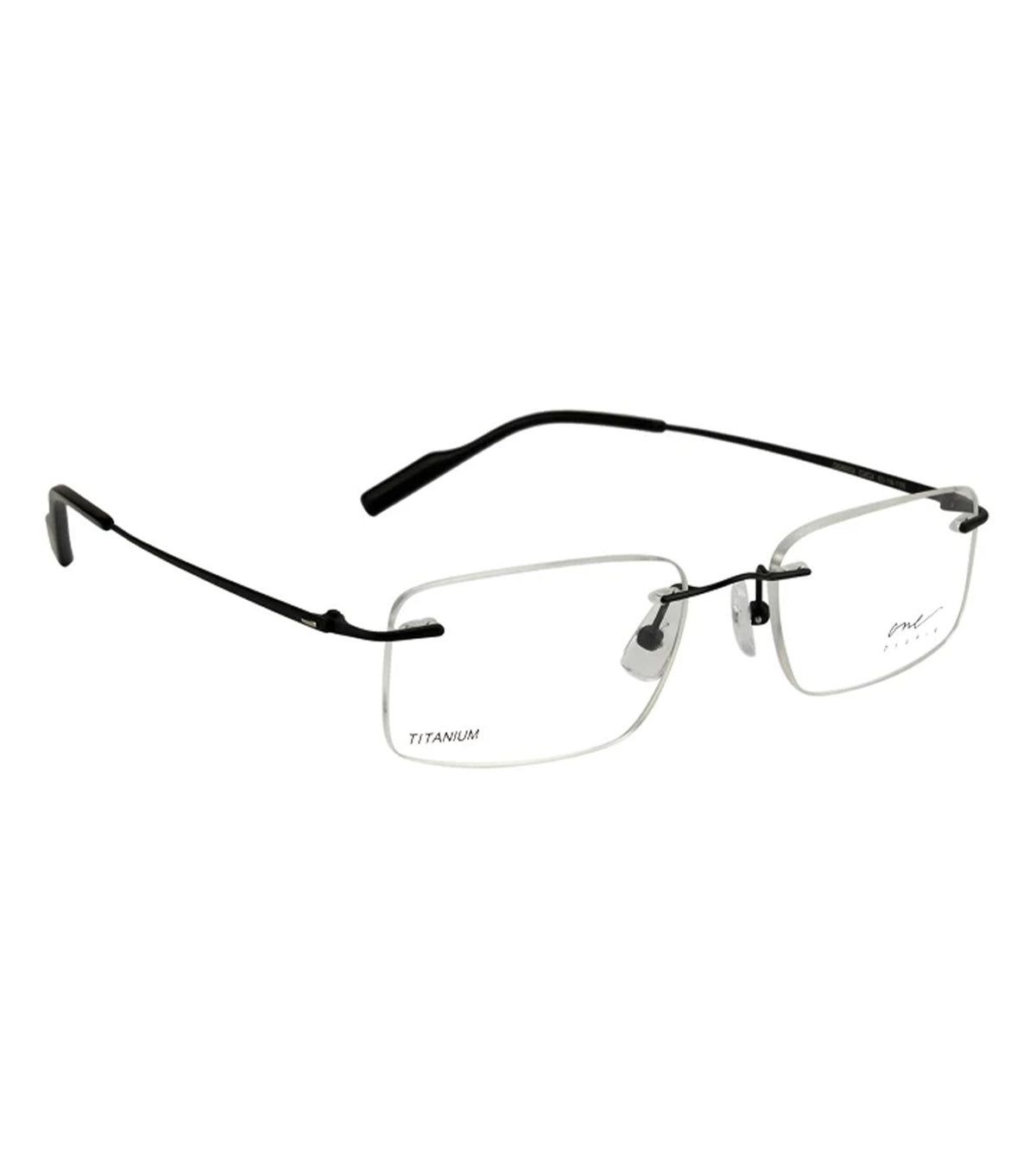 One Degree Unisex Blue Rectangle Optical Frames - OD6002 H1I3 53