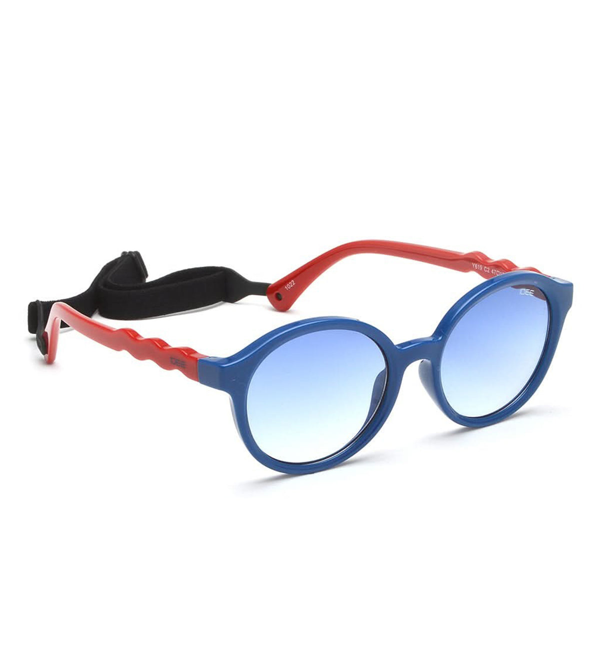 IDEE Young Kids Blue Round Sunglasses - Y619 48 C2