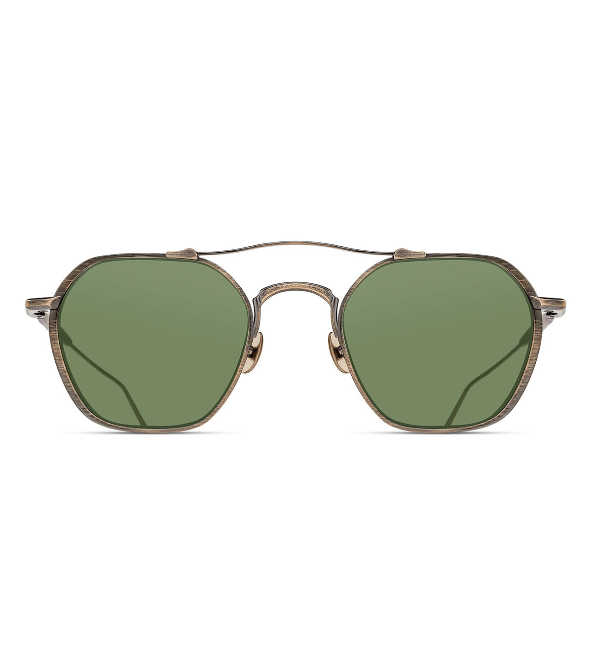 Matsuda M3145.SG.AG.50 Unisex Sage Green Navigator Sunglasses