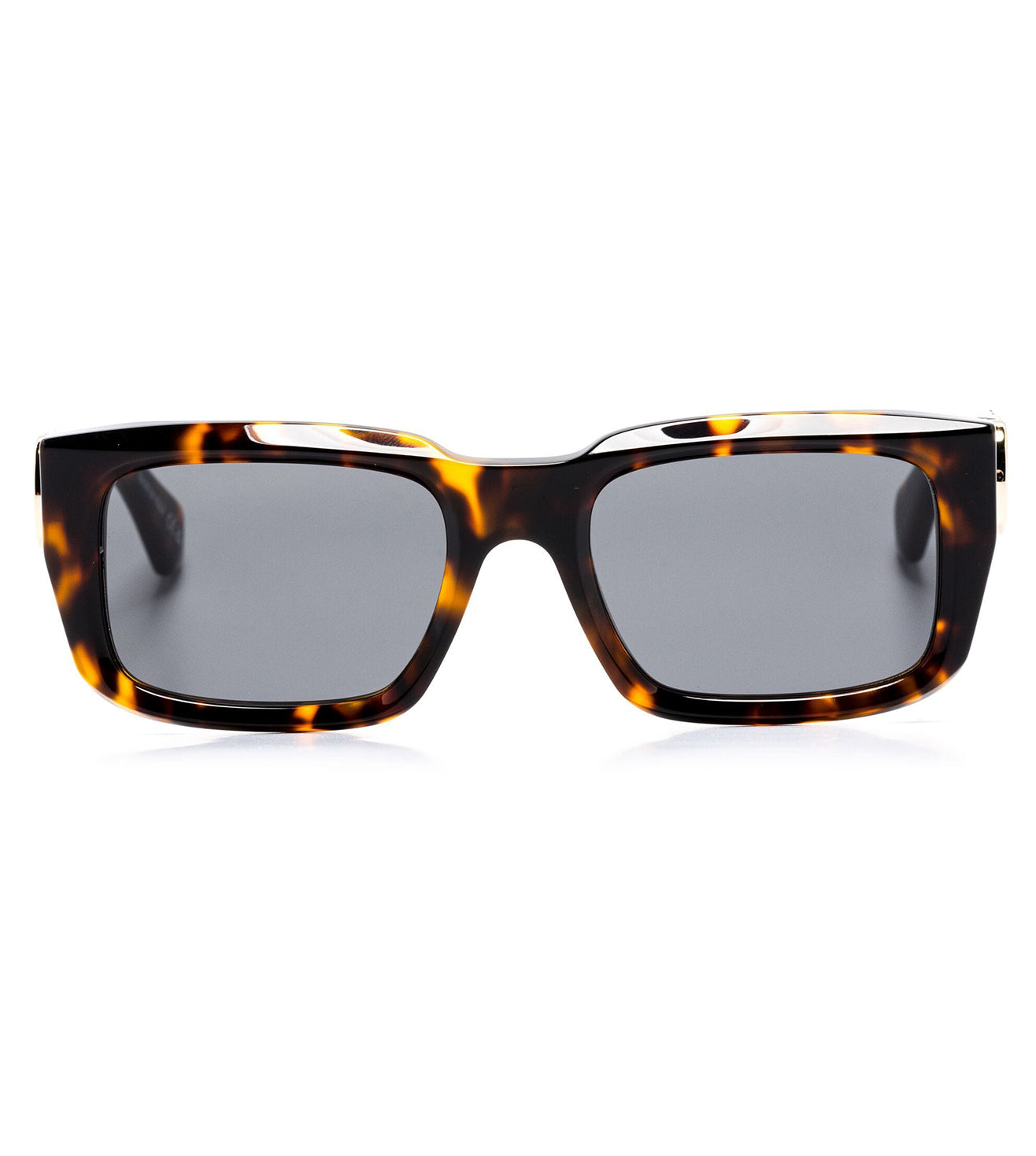 Off White Unisex Grey Rectangular Sunglasses OERI125S2416007