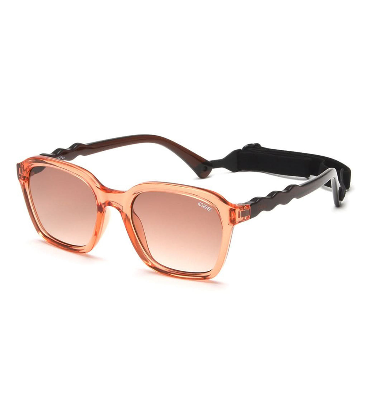IDEE Young Kids Gradient Brown Square Sunglasses - Y620 48 C4
