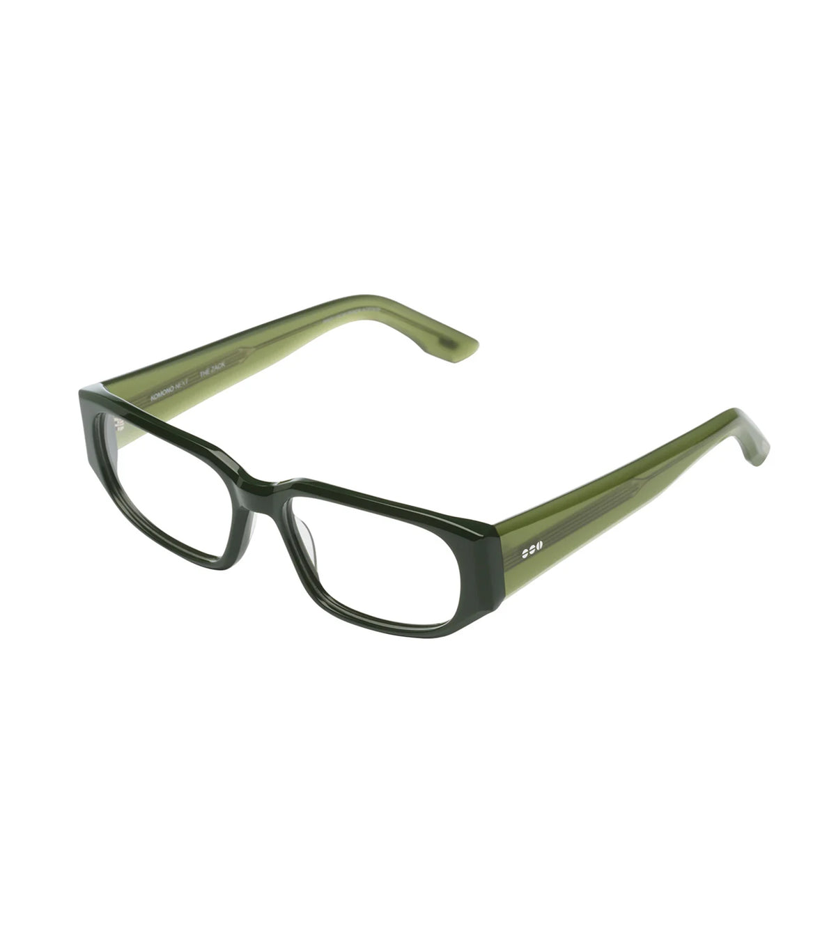 Komono Unisex Black Rectangular Optical Frames - KOM-O8654