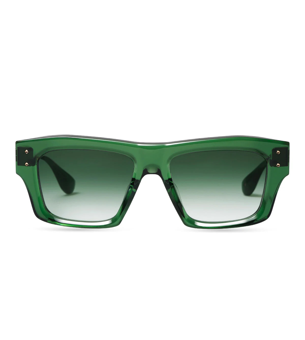 Dita Unisex Cadium Green Gradient Square Sunglasses - DTS458-A-02