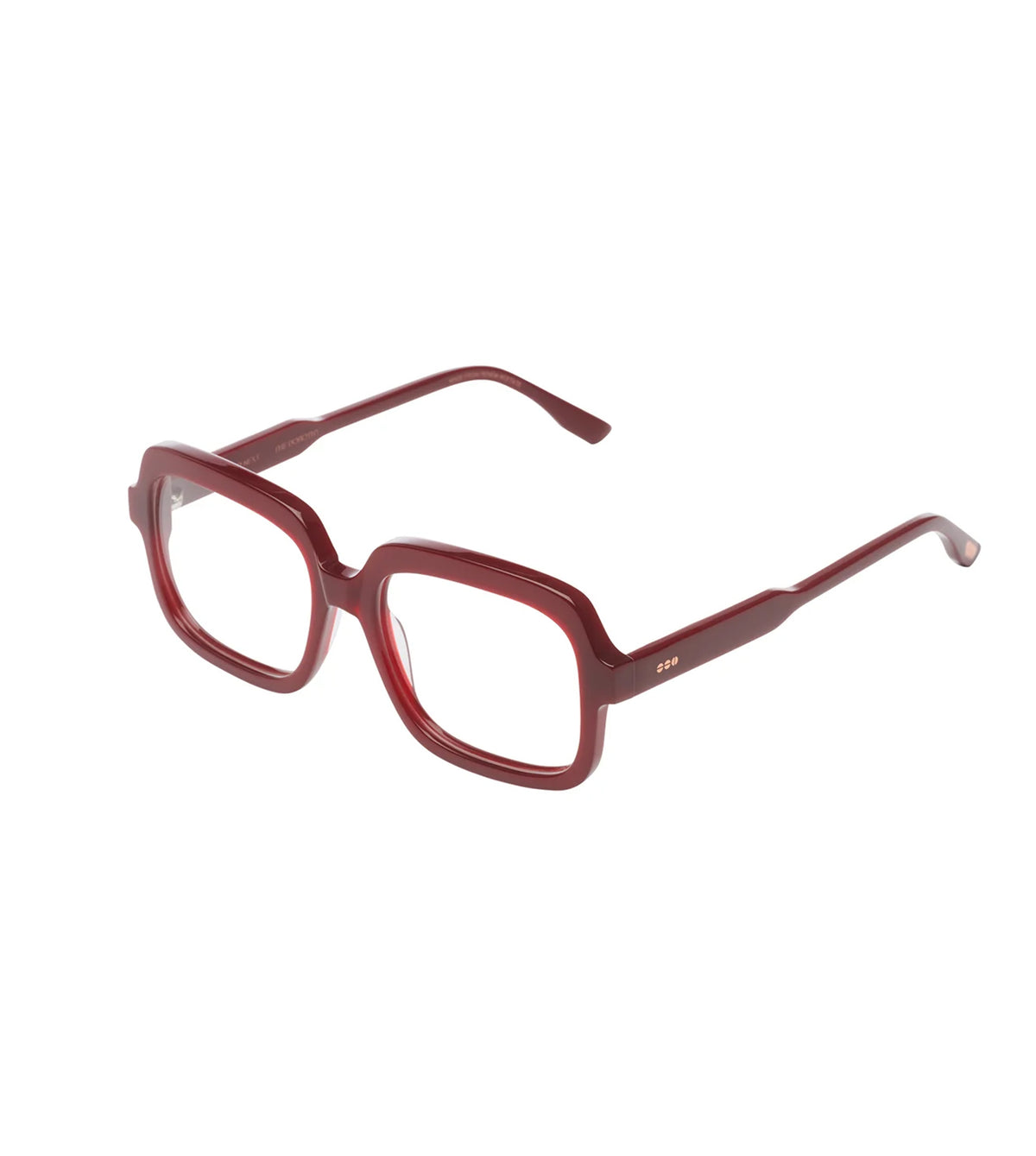 Komono Unisex Red Square Optical Frames - KOM-O8254