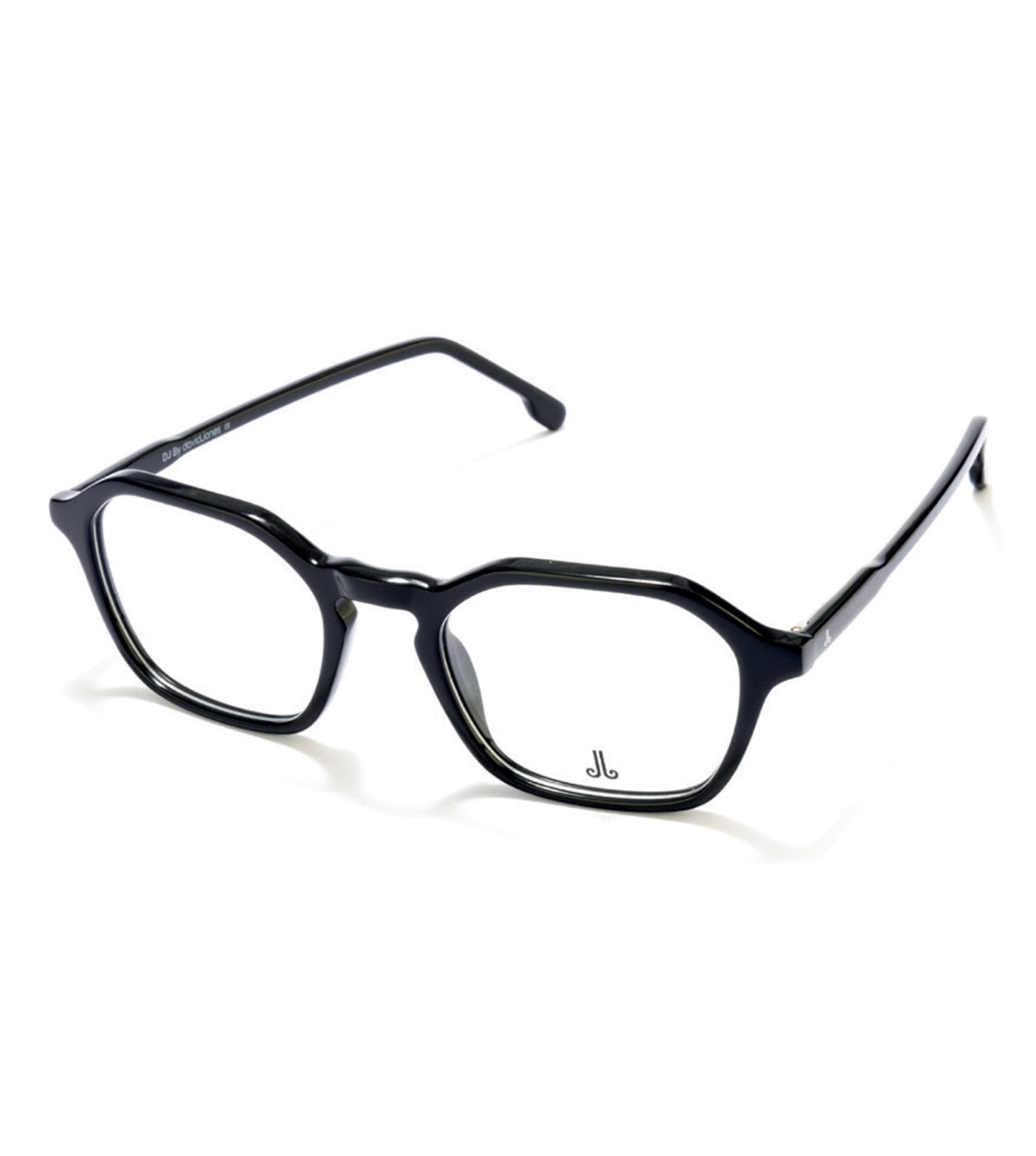 David Jones Unisex Black Square Optical Frames - FR DJ 1846-C1-50