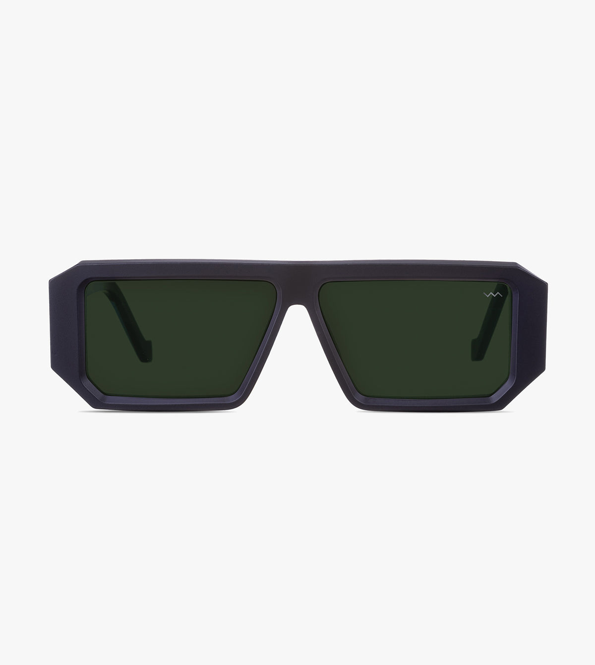 Vava BL0032BM.140.57 Unisex Black Rectangular Sunglasses