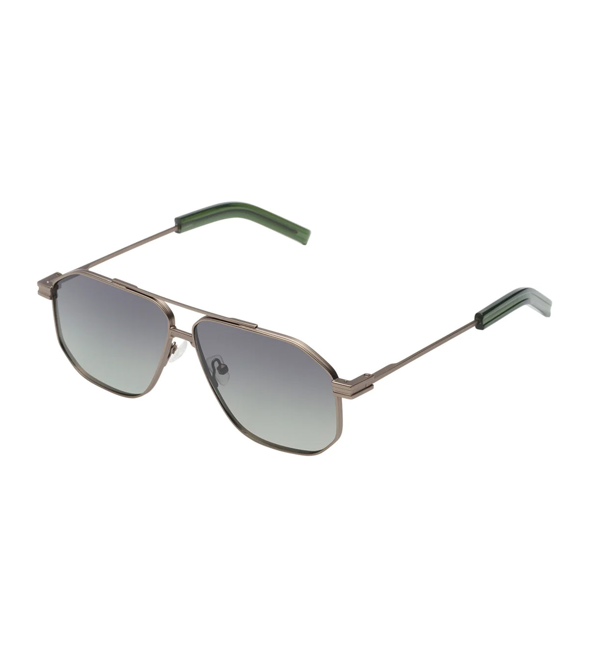 Komono Unisex Grey Aviator Sunglasses - KOM-S11803
