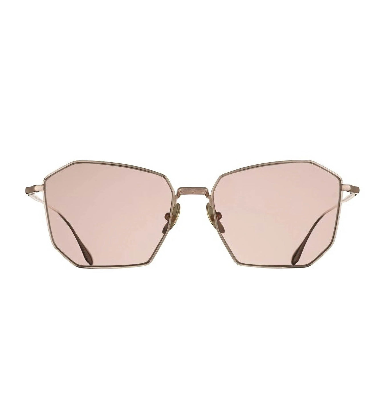 Massada Fractal MA-9773 Rose Geometric Sunglasses - front view
