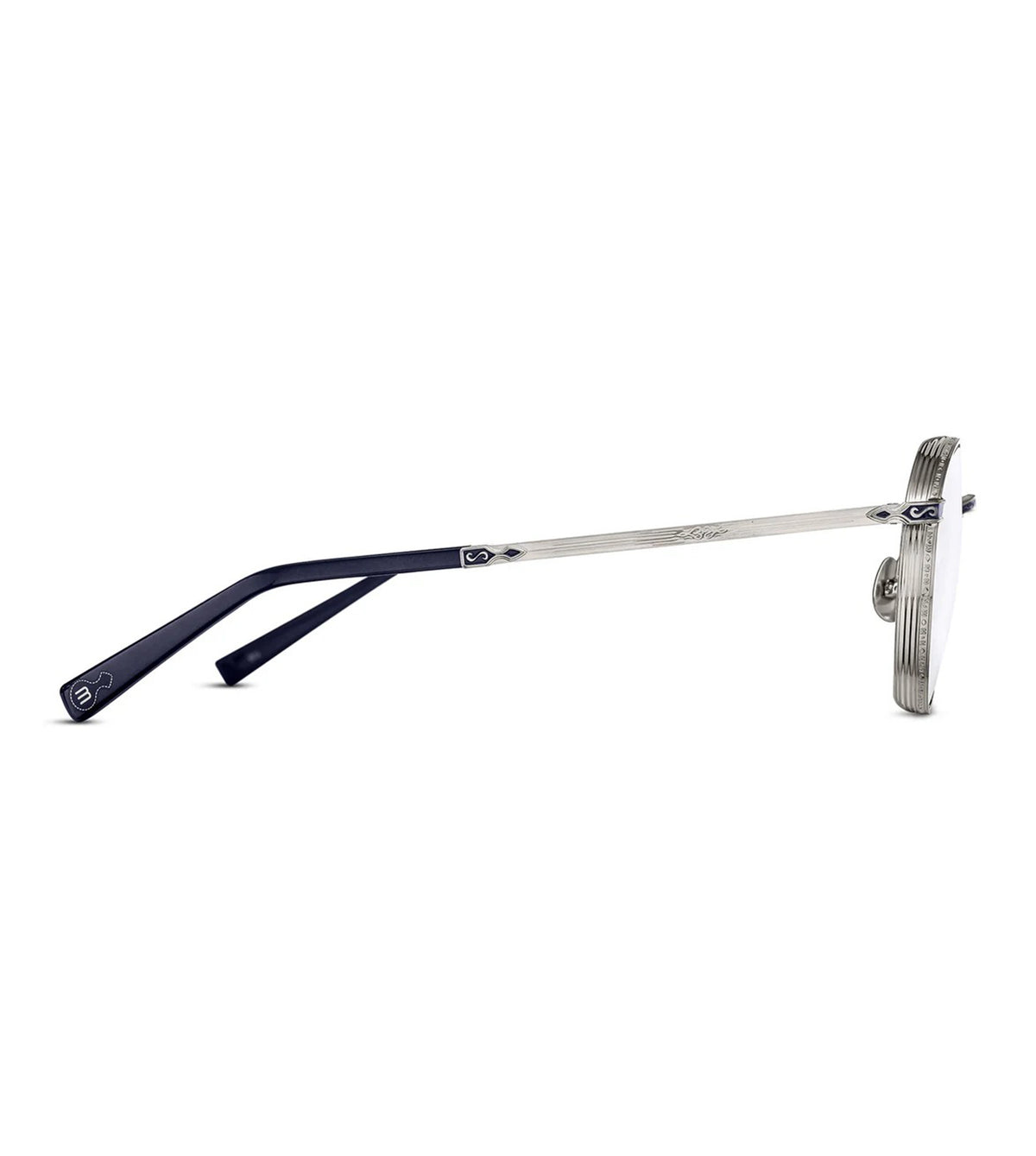 Matsuda M3164.RX.PW.50 Unisex Palladium White Round Optical Frames alternate view