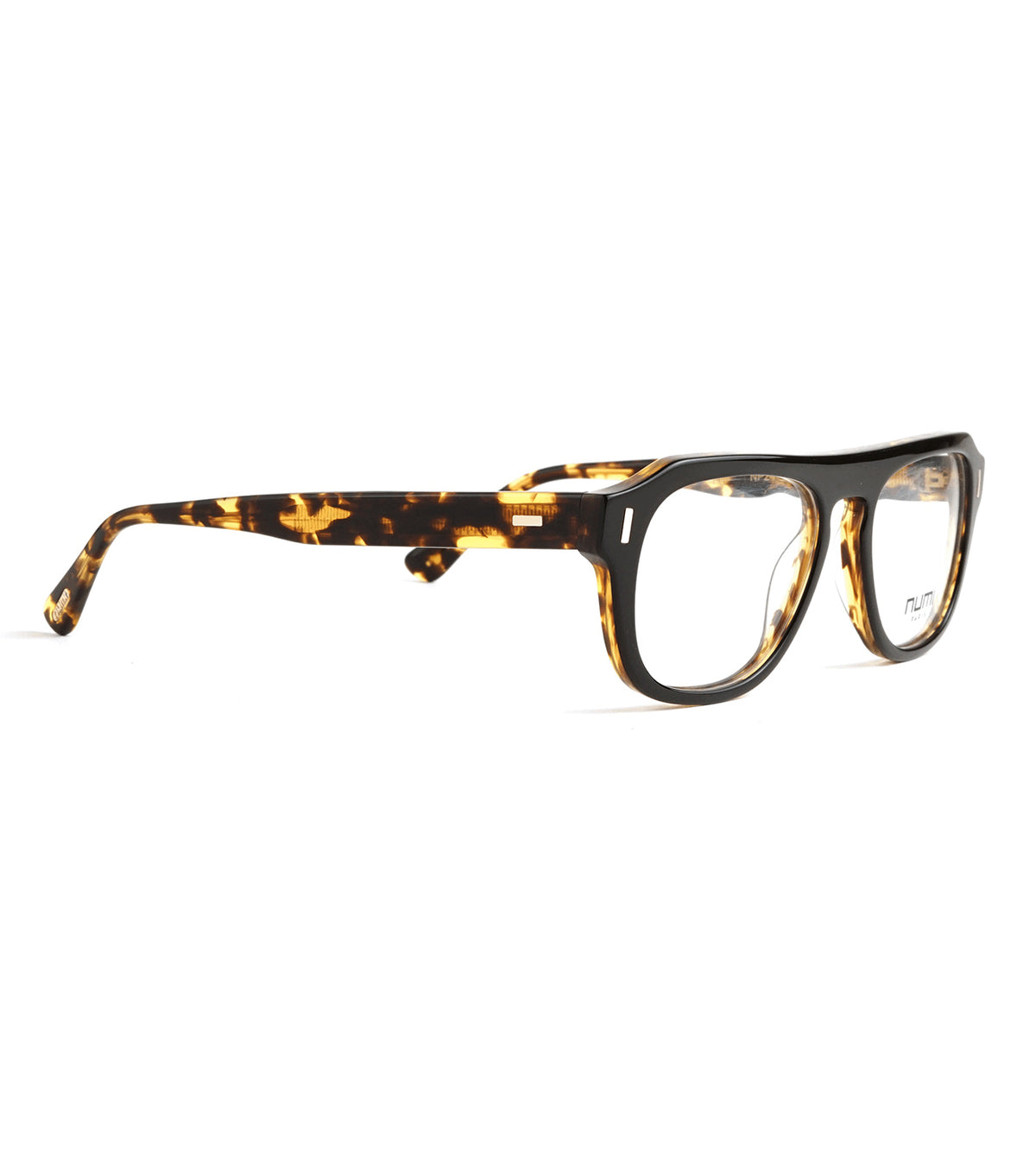 Numi Paris Men's Black Rectangle Optical Frames - NP2403-02-59
