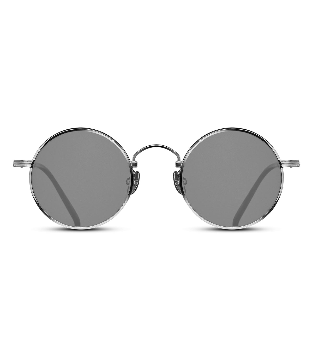 Matsuda M3100.SG.PW-MBK.47 Unisex Blue Grey Round Sunglasses
