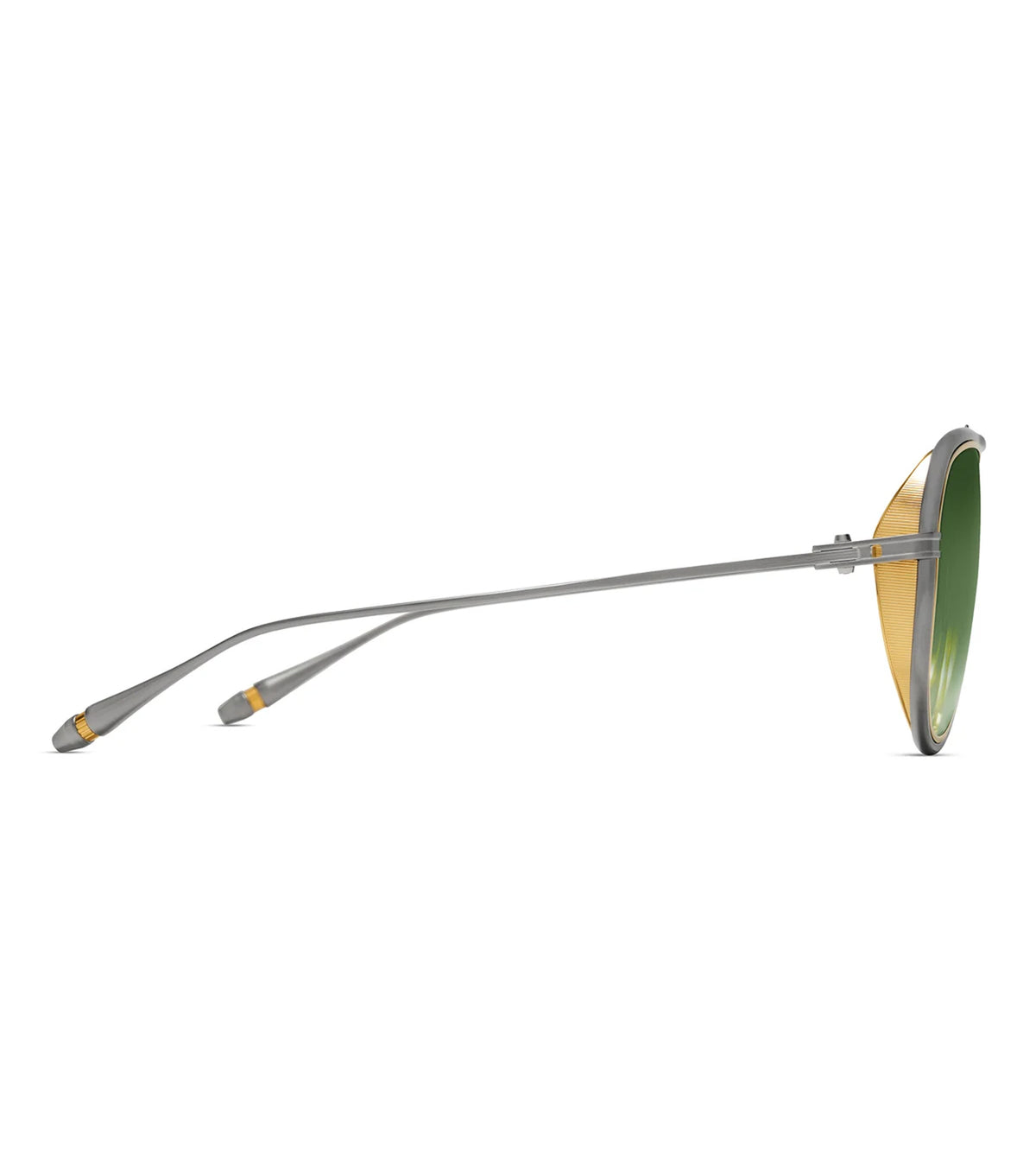 Dita Men's Green To Clear Gradient Aviator Sunglasses - DTS188-A-02