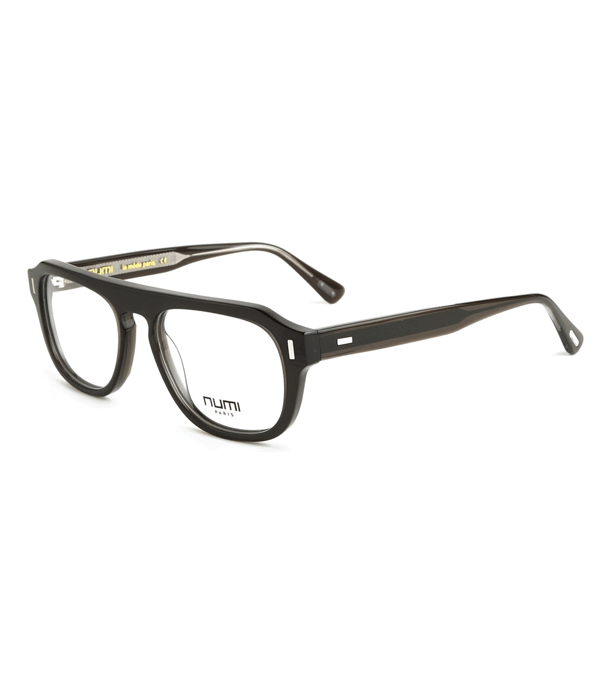 Numi Paris Men's Black Rectangle Optical Frames - NP2403-04-54