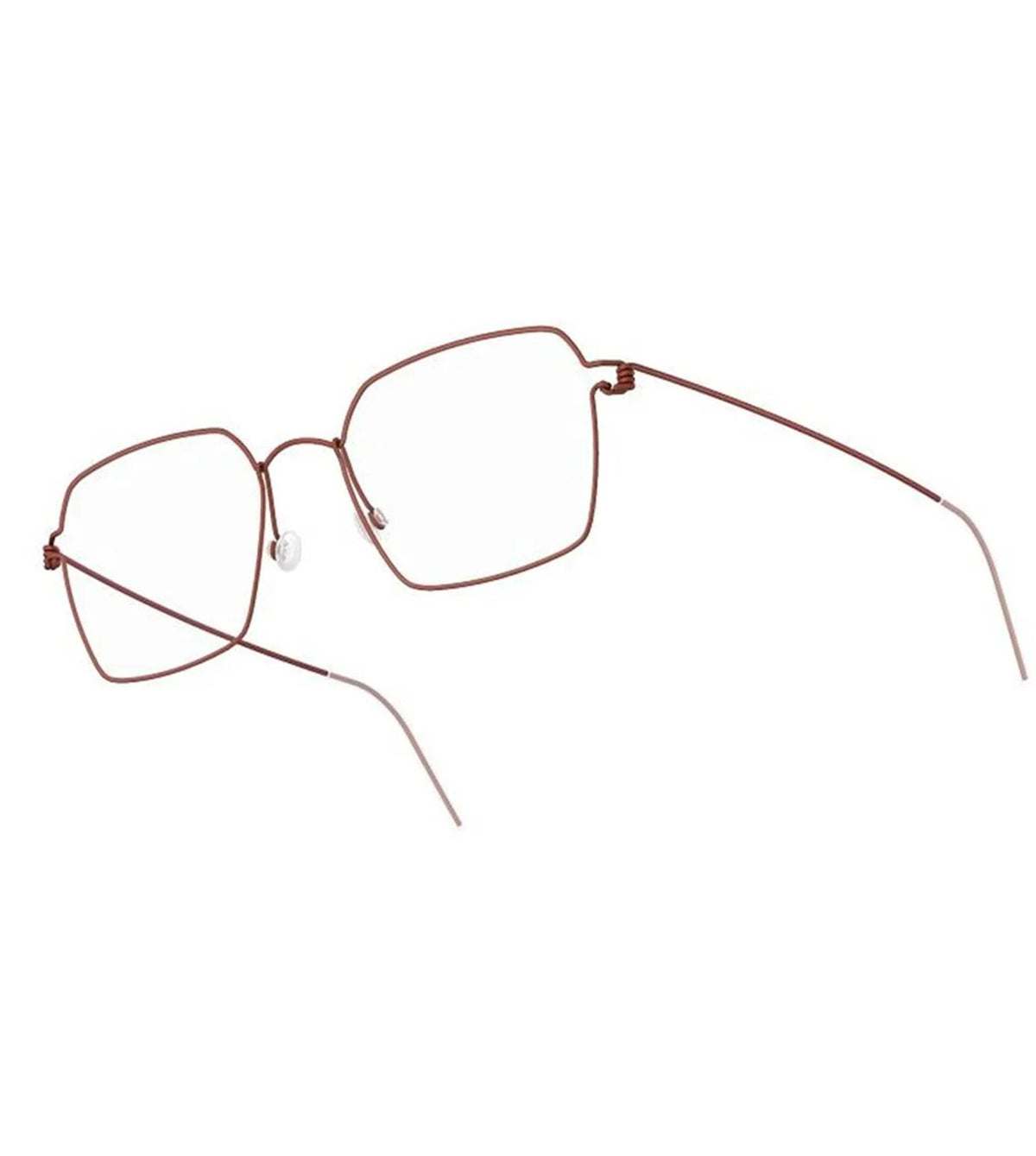 Lindberg L-AR-SIGGE-U17 Bronze Geometric Optical Frame side view