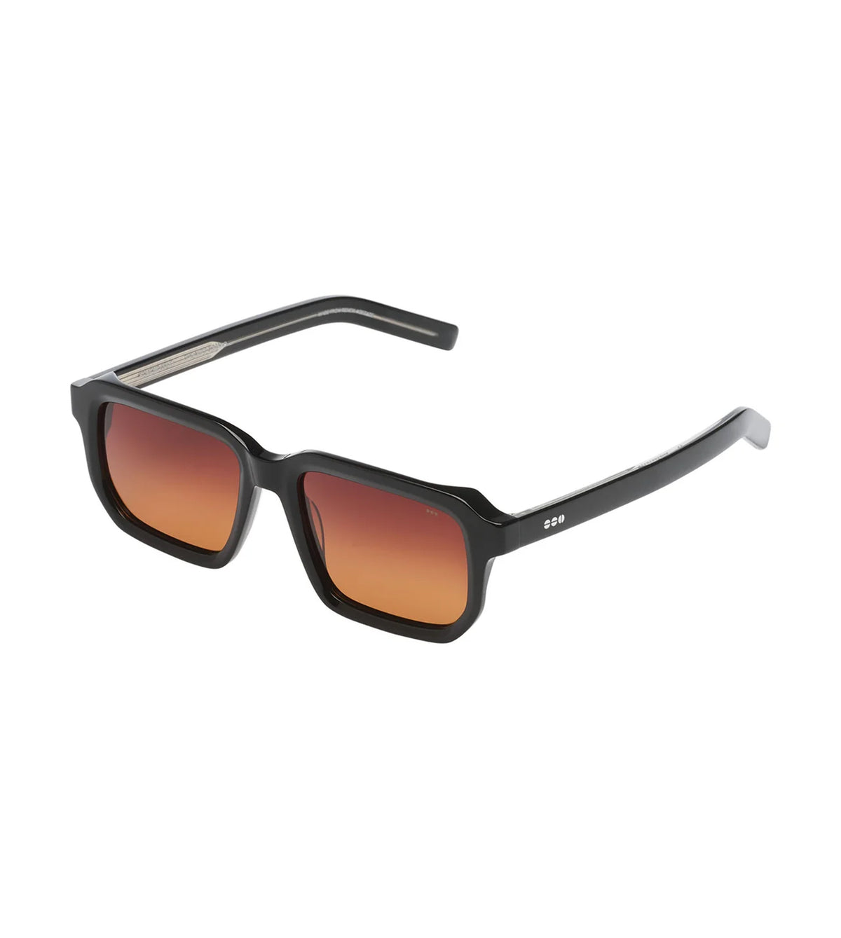 Komono Unisex Brown Gradient Rectangular Sunglasses - KOM-S20325