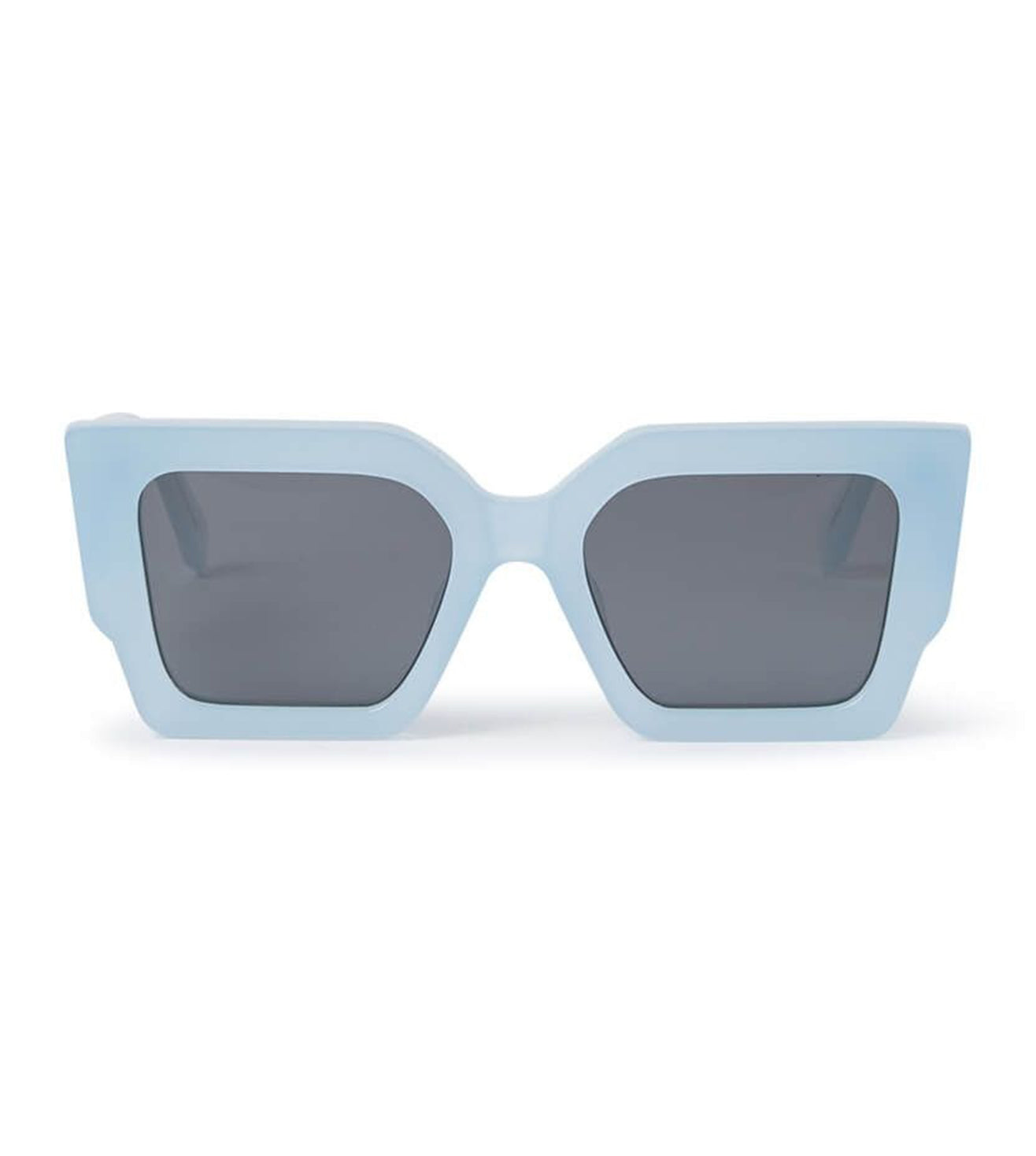 Off White Unisex Grey Square Sunglasses OERI128S2414007