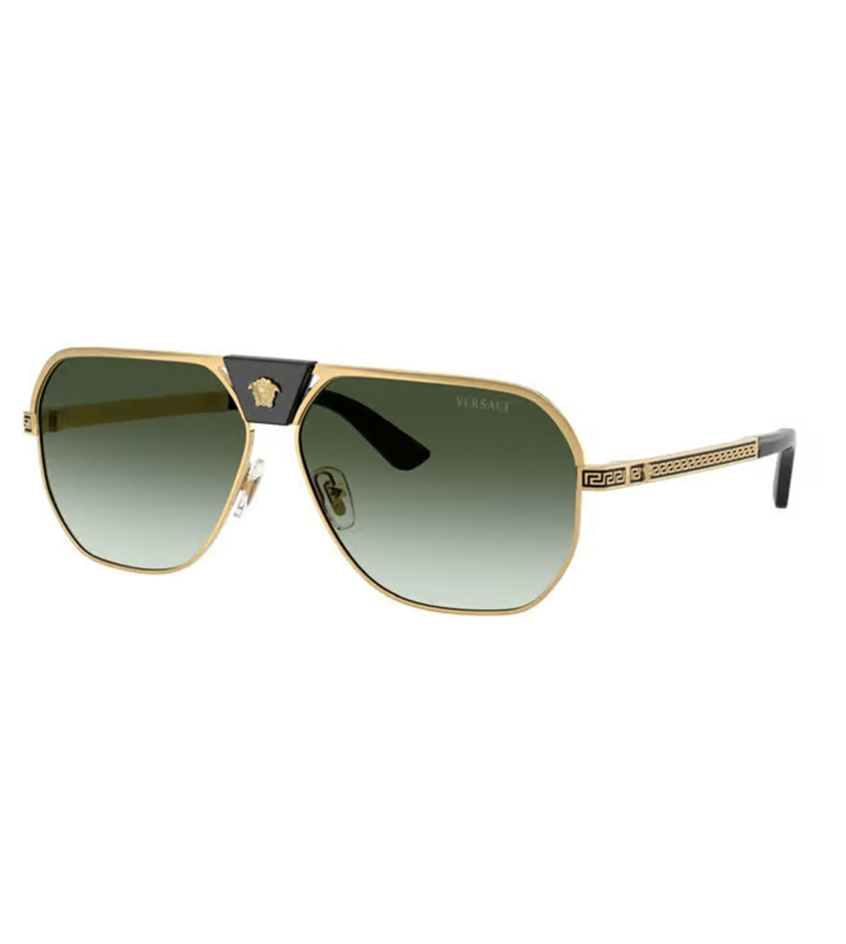 Versace Men's Green Navigator Sunglasses - 0VE229410028E61