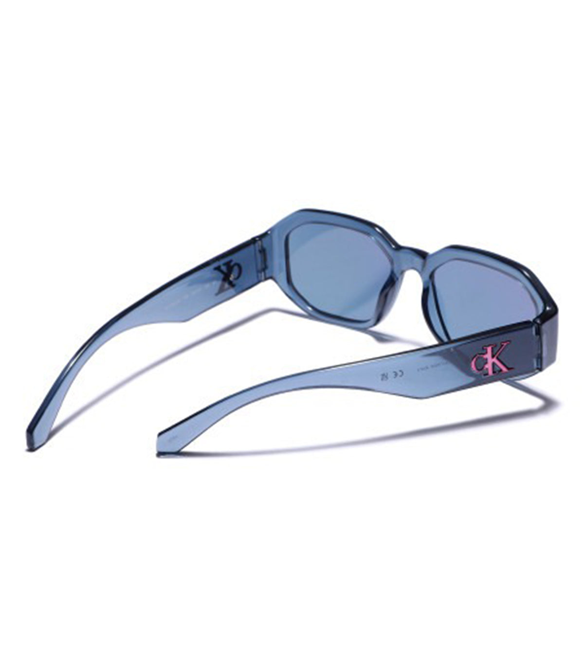 Calvin Klein Women's Pink Rectangle Sunglasses - CKJ 22633 405 55 S