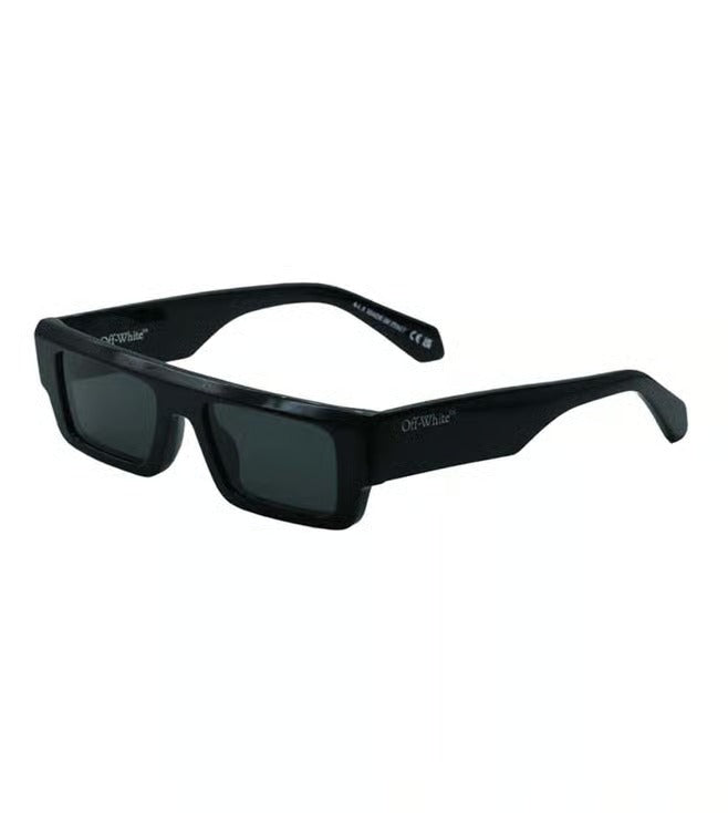 Off White Unisex Grey Rectangular Sunglasses OERI14S11007