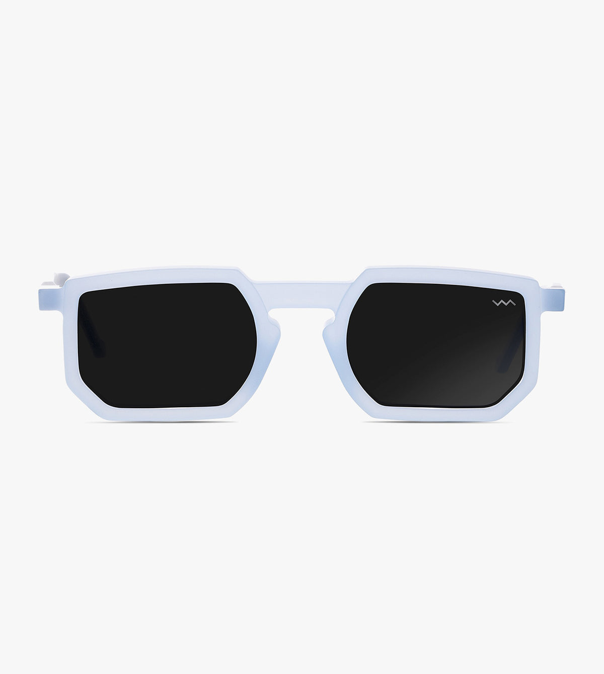 Vava WL0061AHM.140.51 Unisex Black Rectangle Sunglasses