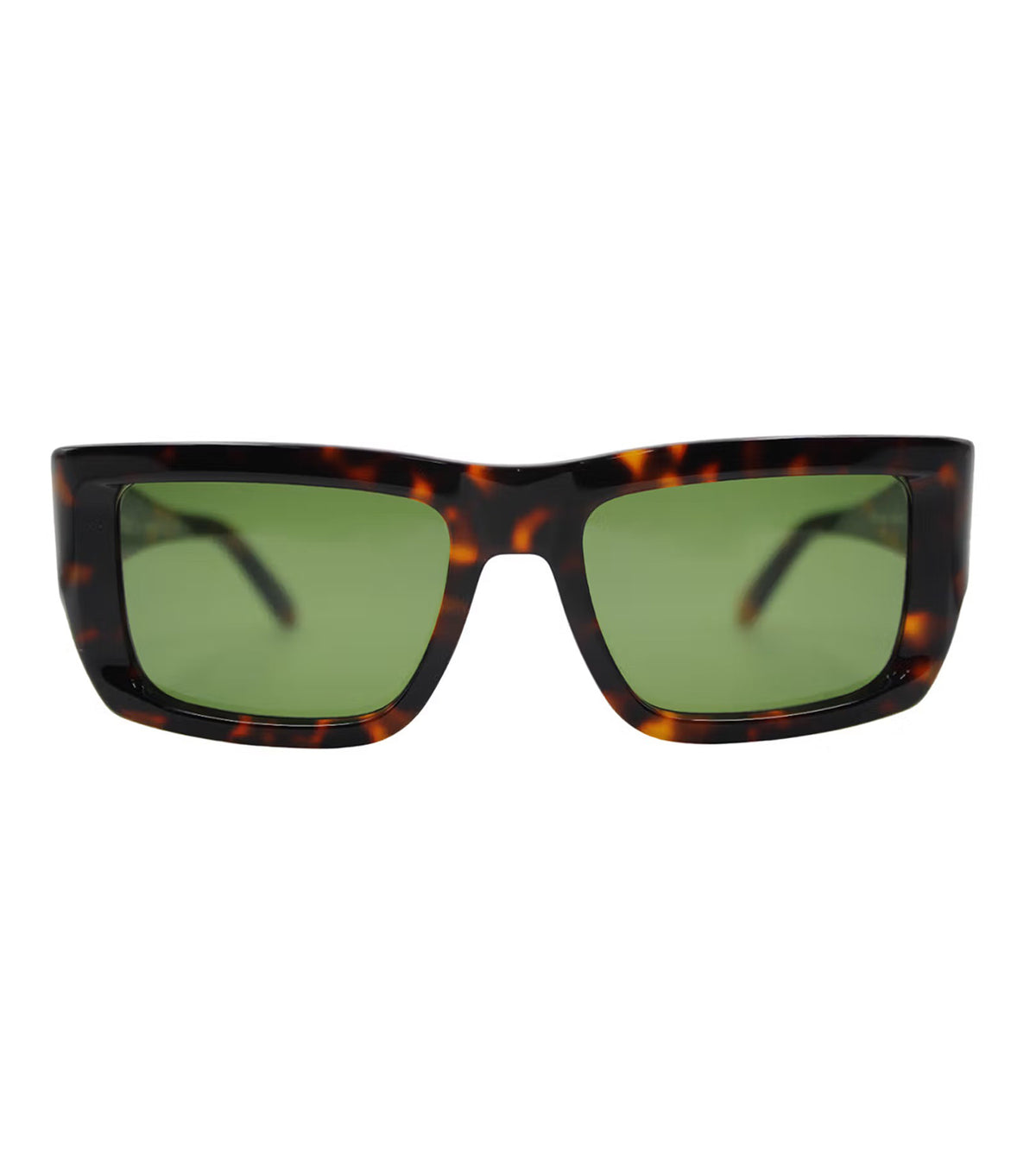 Off-White OERI108S2416055 Women's Green Square Sunglasses