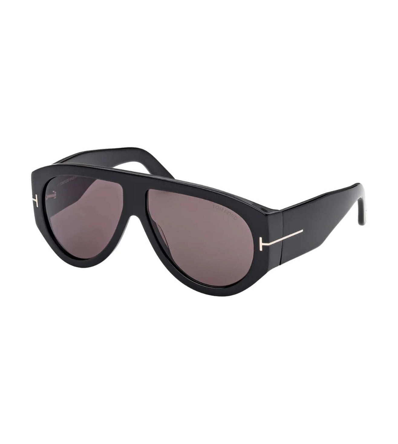 Tom Ford Men's Smoke Grey Aviator Sunglasses