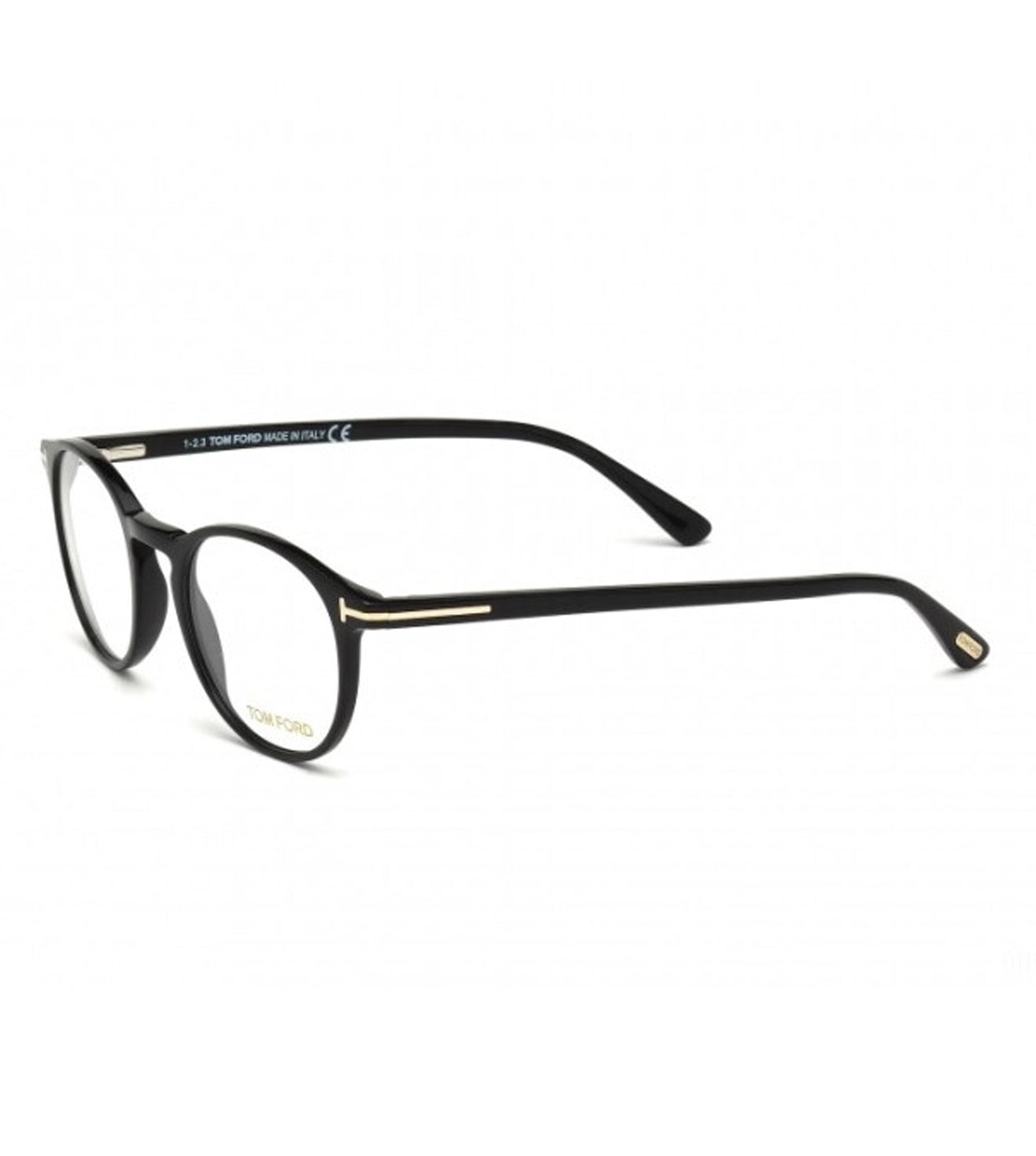 Tom Ford Unisex Black Round Optical Frame-zoom-3